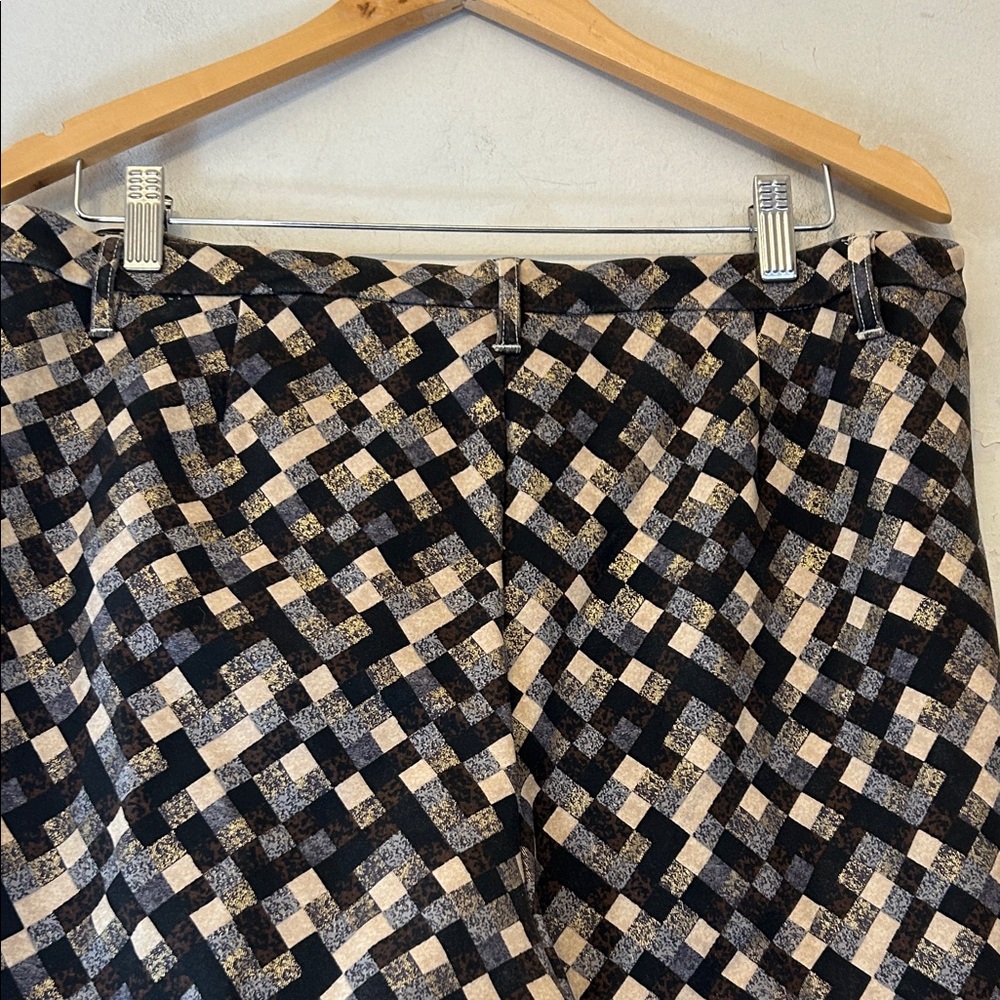 Soft Surroundings Geometric Patterned Black Gold … - image 5